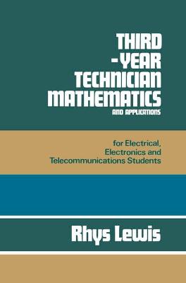 Book cover for Third Year Technician Mathematics and Applications