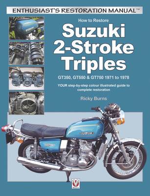 Book cover for How to Restore Suzuki 2-Stroke Triples