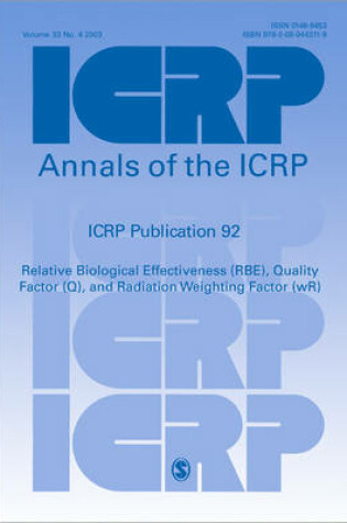 Cover of ICRP Publication 92