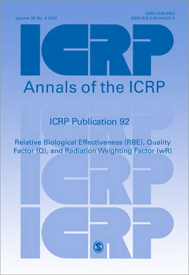 Cover of ICRP Publication 92