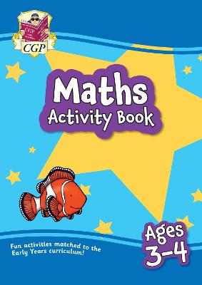 Book cover for Maths Activity Book for Ages 3-4 (Preschool)