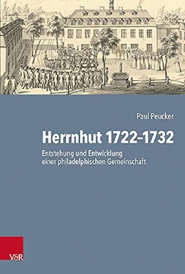 Book cover for Herrnhut 1722--1732