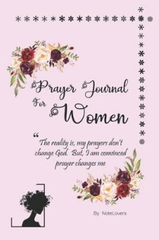 Cover of Prayer Journal for Women