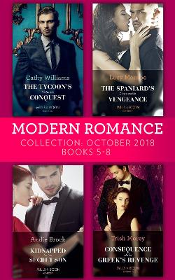 Book cover for Modern Romance October 2018 Books 5-8