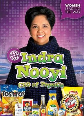 Book cover for Indra Nooyi: CEO of Pepsico