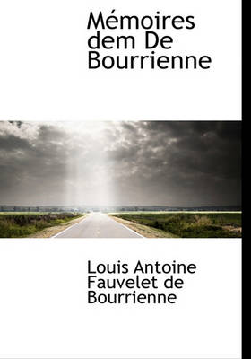 Book cover for M Moires Dem de Bourrienne