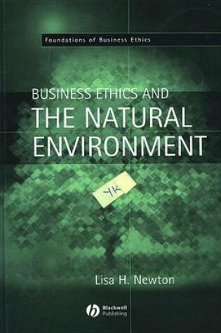 Cover of Business Ethics and the Natural Environment