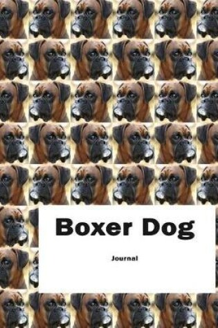 Cover of Boxer Dog Journal