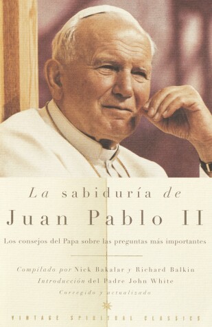 Book cover for La Sabiduria de Juan Pablo II / The Wisdom of John Paul II