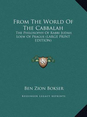 Book cover for From the World of the Cabbalah