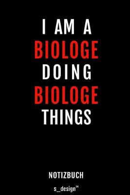 Book cover for Notizbuch fur Biologen / Biologe / Biologin