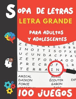 Book cover for Sopa de Letras Letra Grande