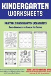 Book cover for Printable Kindergarten Worksheets