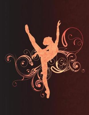 Book cover for Ballet Arabesque Swirls - Notebook for Dancers