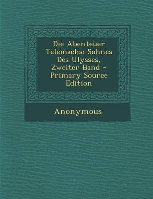 Book cover for Die Abenteuer Telemachs