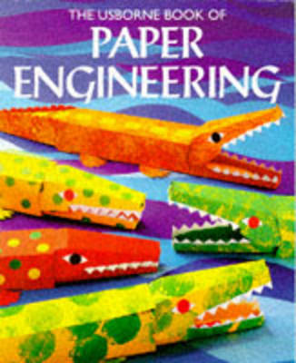 Book cover for Usborne Book of Paper Engineering