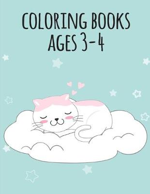 Cover of coloring books ages 3-4