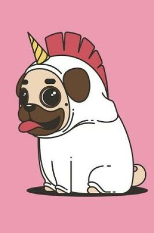 Cover of Unicorn Pug Journal