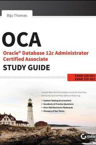 Cover of Oca: Oracle Database 12c Administrator Certified Associate Study Guide: Exams 1z0-061 and 1z0-062