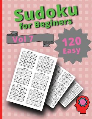 Book cover for 120 Easy Sudoku for Beginners Vol 7