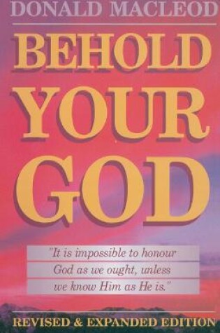 Cover of Behold Your God