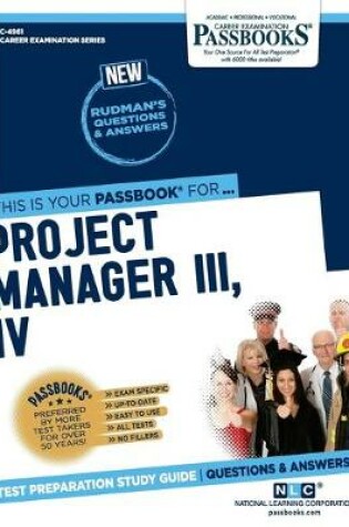 Cover of Project Manager III, IV (C-4961)