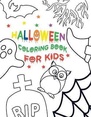 Book cover for Happy Hallowing Coloring Book for Kids