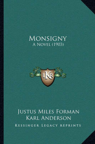 Cover of Monsigny Monsigny