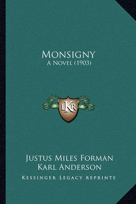 Book cover for Monsigny Monsigny