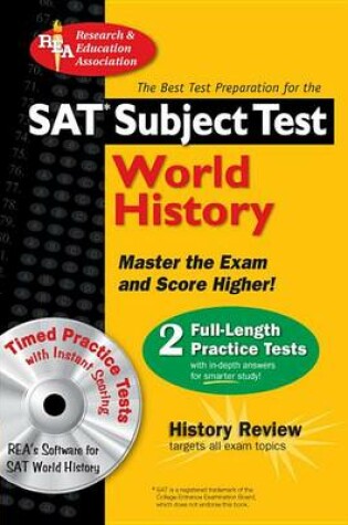 Cover of SAT Subject Test(tm) World History with CD