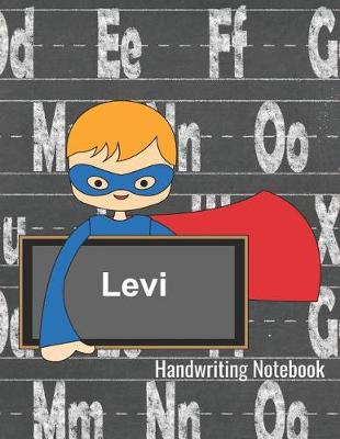 Book cover for Levi Handwriting Notebook