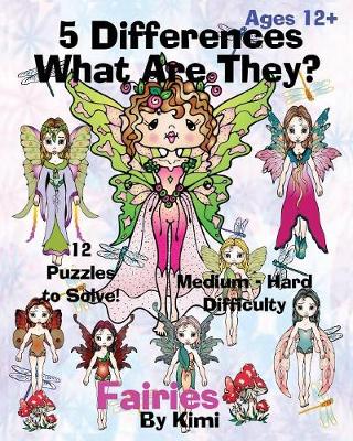 Book cover for 5 Differences- What Are They?- Fairies