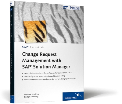 Book cover for Change Request Management with SAP Solution Manager