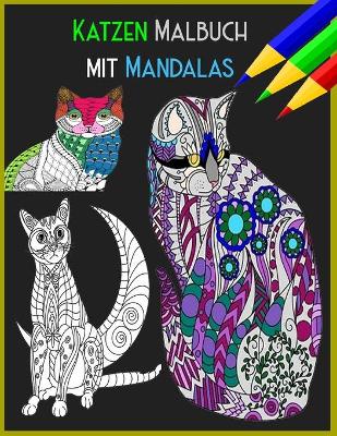 Book cover for Katzen Malbuch mit Mandalas