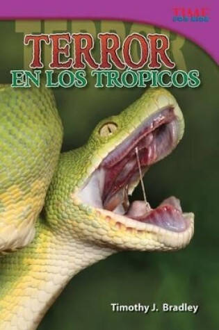 Cover of Terror en los tr picos (Terror in the Tropics) (Spanish Version)
