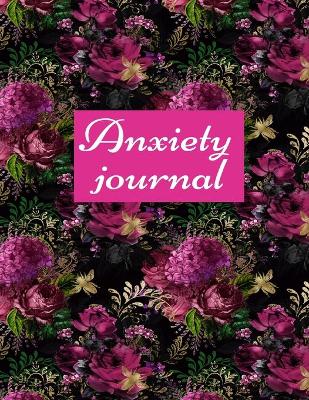 Book cover for Anxiety journal