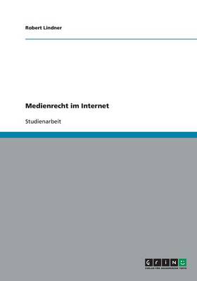 Book cover for Medienrecht im Internet