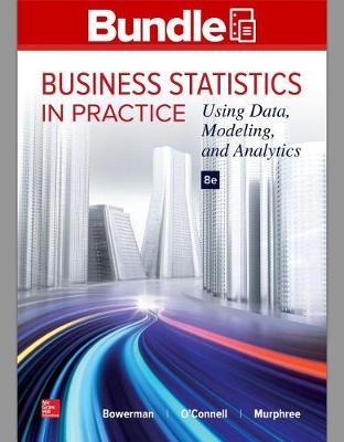 Book cover for Loose Leaf Business Statistics in Practice with Connect Access Card