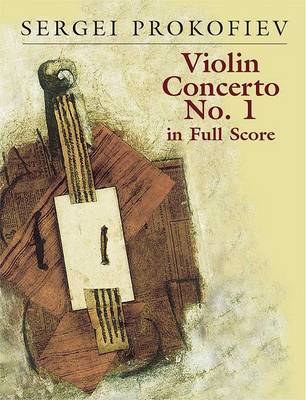 Book cover for PROKOFIEV SERGEI VIOLIN CONCERTO NO.1 FULL SCORE