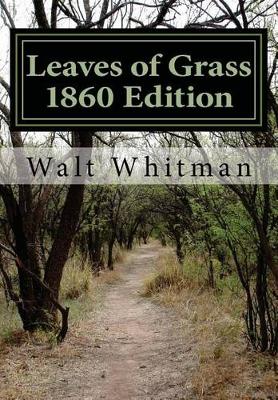 Book cover for Leaves of Grass 1860 Edition
