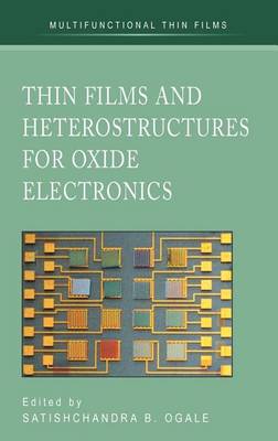 Book cover for Thin Films and Heterostructures for Oxide Electronics