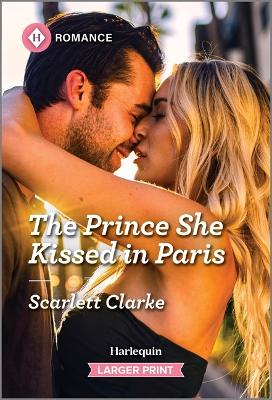 Book cover for The Prince She Kissed in Paris