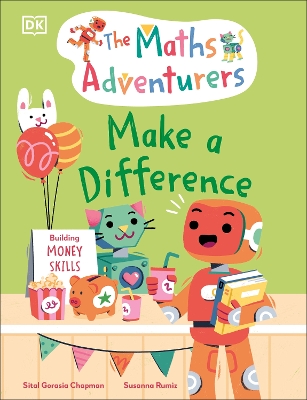 Book cover for The Maths Adventurers: Make a Difference