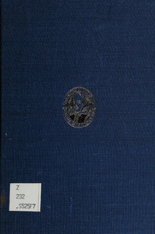 Cover of Diary and Other Material Relating to A.H.Bullen and the Shakespeare Head Press at Stratford-upon-Avon