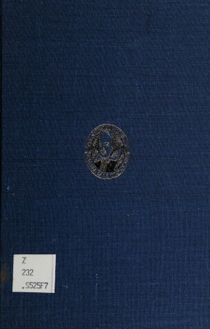 Book cover for Diary and Other Material Relating to A.H.Bullen and the Shakespeare Head Press at Stratford-upon-Avon