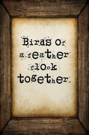 Cover of Birds of a feather flock together