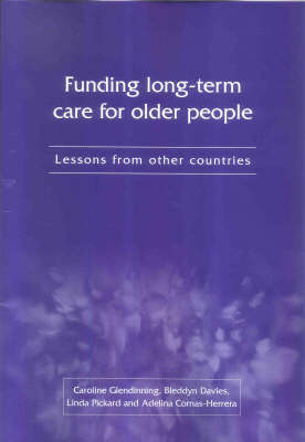 Book cover for Funding Long-term Care for Older People