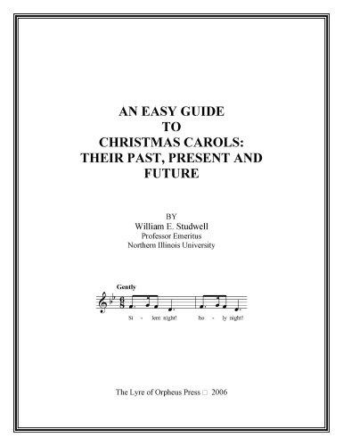 Book cover for An Easy Guide to Christmas Carols