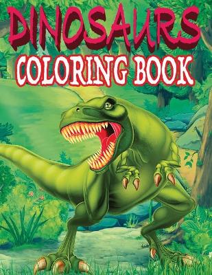 Book cover for Dinosaurs Coloring Book