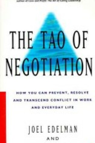 Cover of The Tao of Negotiation